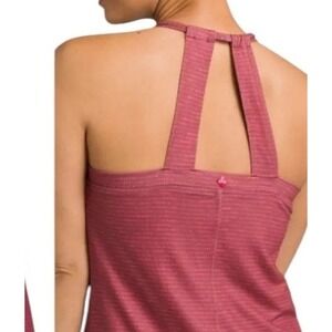 Prana Cantine Dress In Rusted Roof Print Built In Shelf Bra‎ Womens Size Medium